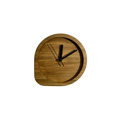 Table Clock - Oak