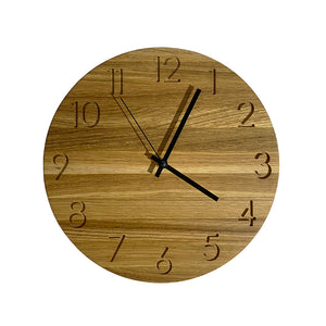 Wall Clock - Oak